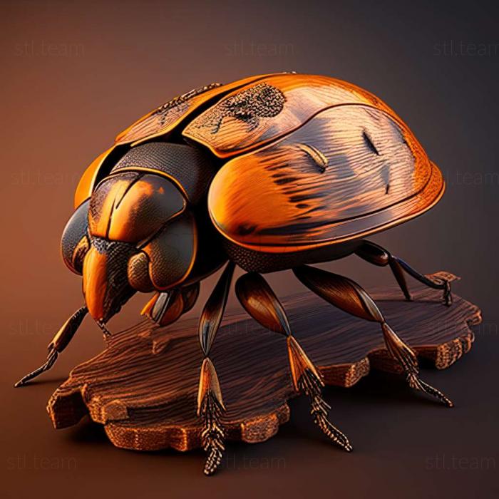 3D модель Nicrophorus tenuipes (STL)